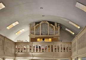 Die neue Orgel erstrahlt in altem Gewand. | Foto: S. Bugai