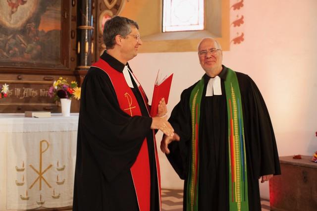Verabschiedung von Pfarrer Micheal Seifert | Foto: Matthias Schulze - FOTO KLEBER Schildau