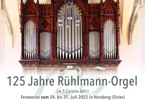 Orgeljubilaeum Plakat | Foto: Kirchengemeinde Herzberg